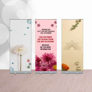 Medium size (600*1600mm) Pull Up Banner