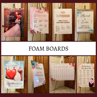 FOAM BOARDS
